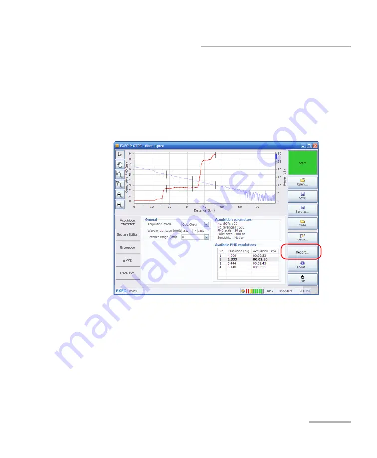 EXFO FTB-5600 User Manual Download Page 99