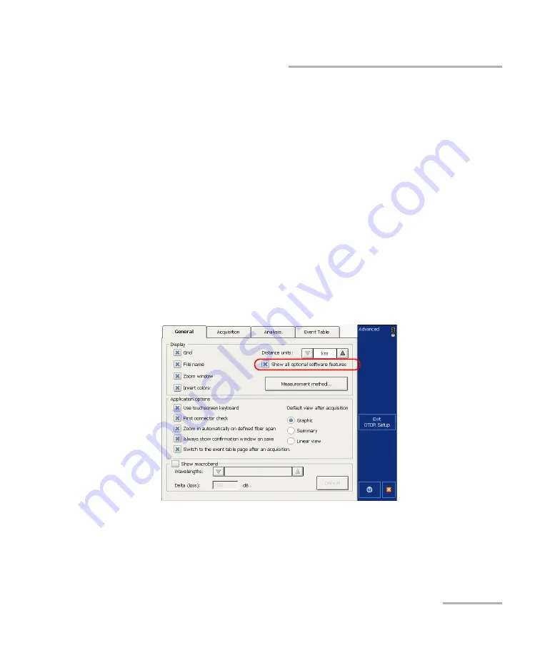 EXFO FTV-700 series User Manual Download Page 107