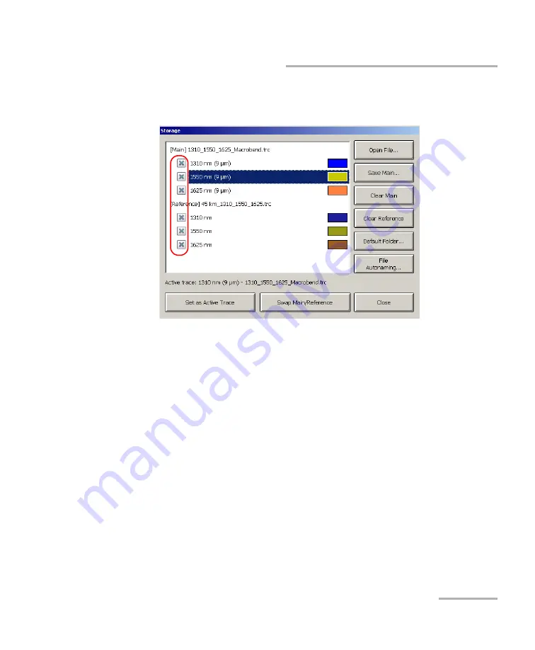 EXFO FTV-700 series User Manual Download Page 135