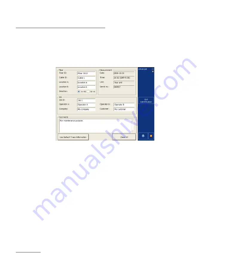 EXFO FTV-700 series User Manual Download Page 188