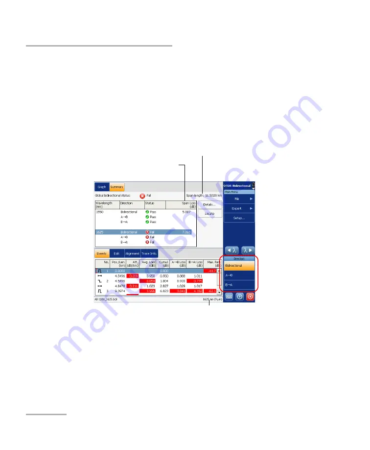 EXFO FTV-700 series User Manual Download Page 212