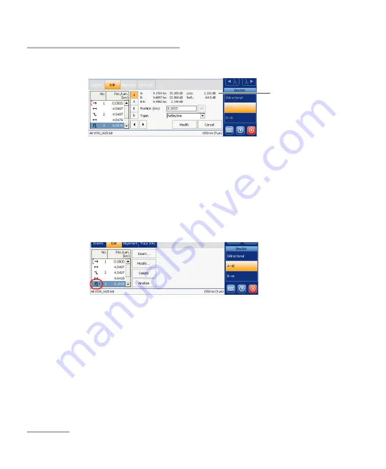 EXFO FTV-700 series User Manual Download Page 240