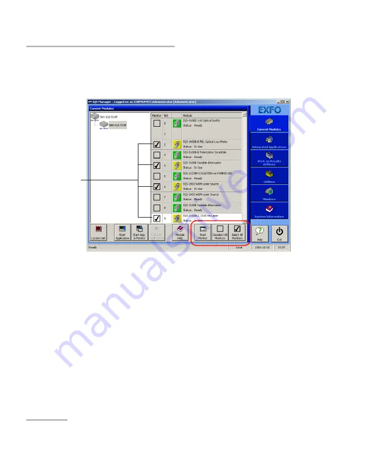 EXFO IQS-9100 Скачать руководство пользователя страница 52