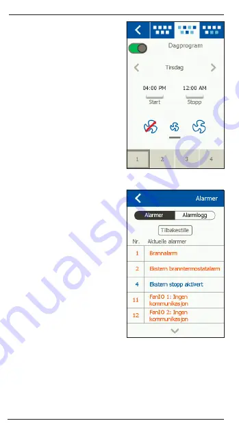 Exhausto EXcon HMI Touch Instructions Manual Download Page 56