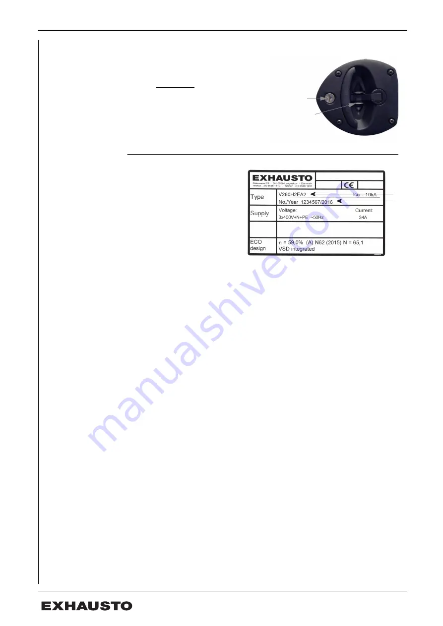 Exhausto VEX200 series Mechanical Installation Instructions Download Page 4