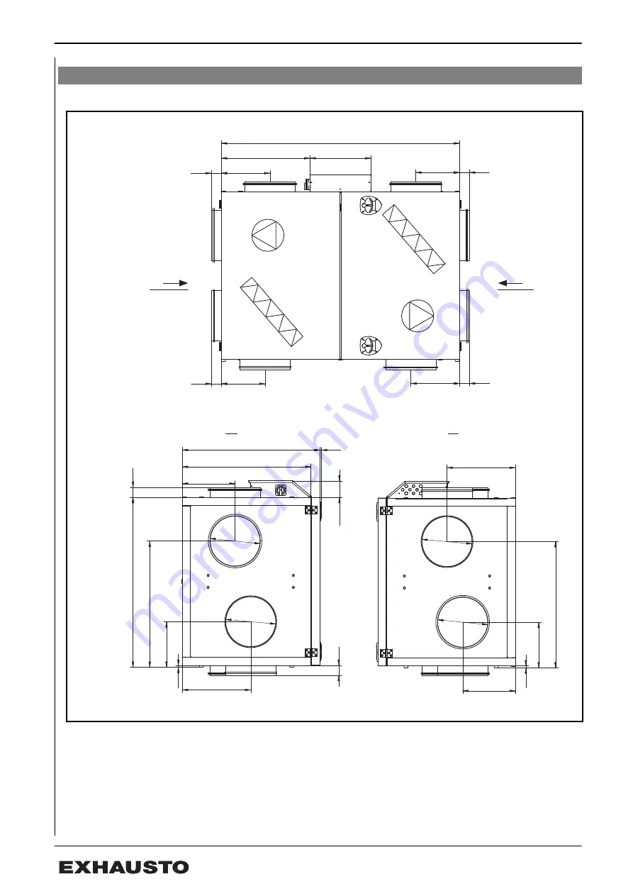 Exhausto VEX200 series Mechanical Installation Instructions Download Page 12