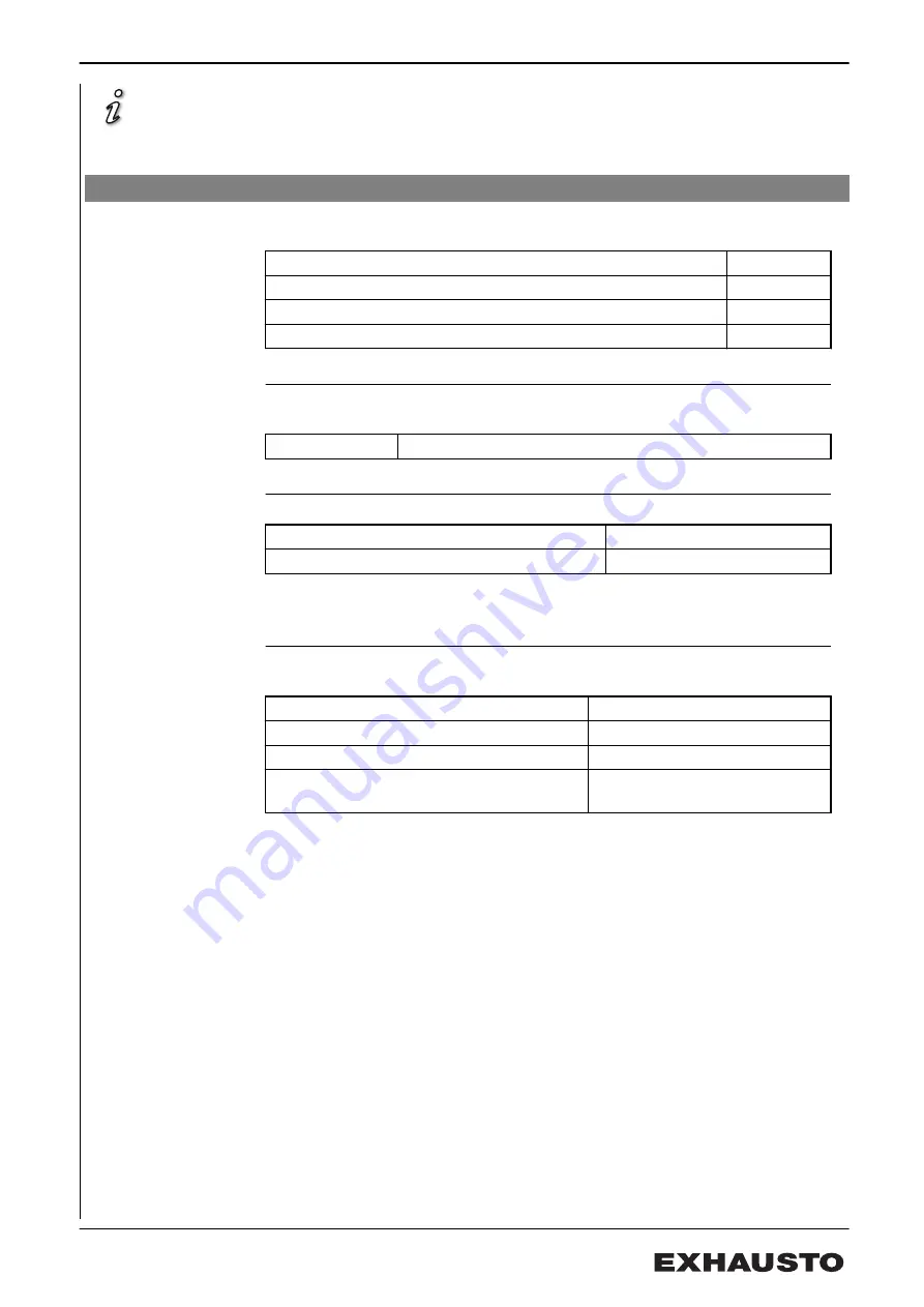 Exhausto VEX200 series Mechanical Installation Instructions Download Page 25