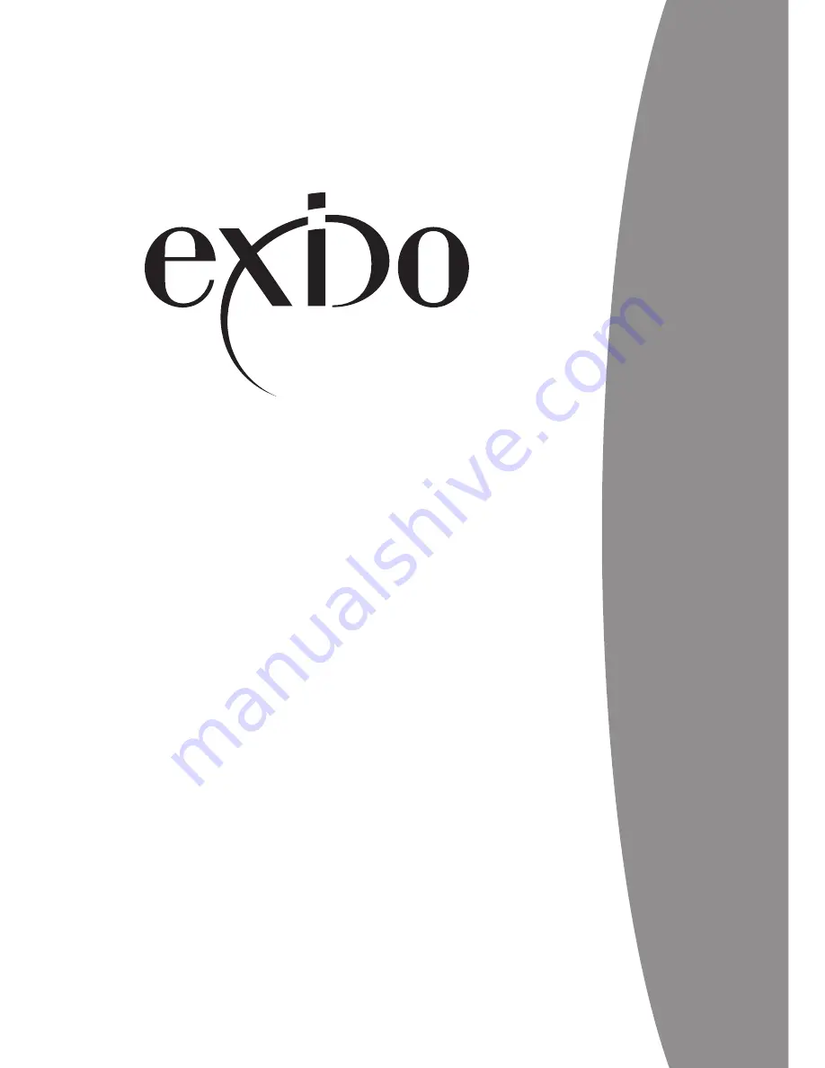 Exido 12240006 User Manual Download Page 1