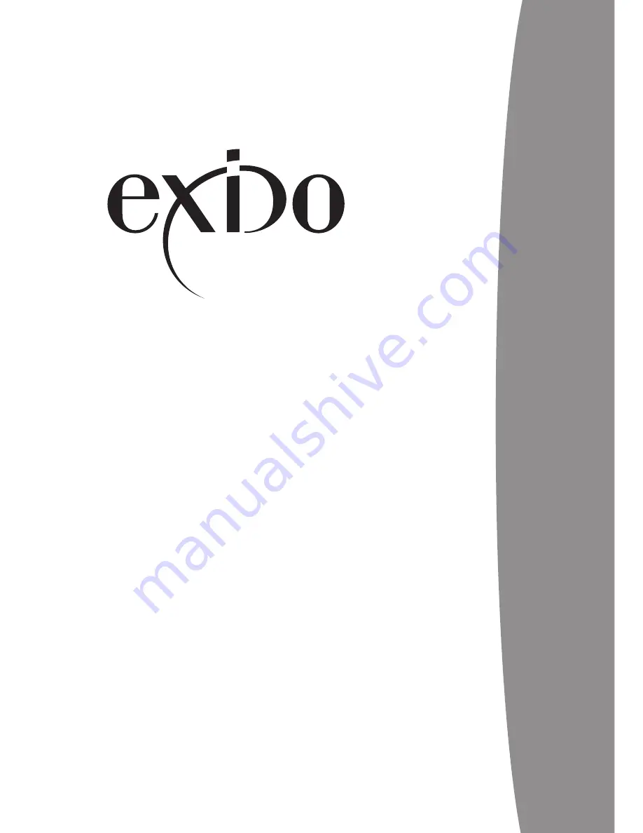 Exido 235-020 User Manual Download Page 1