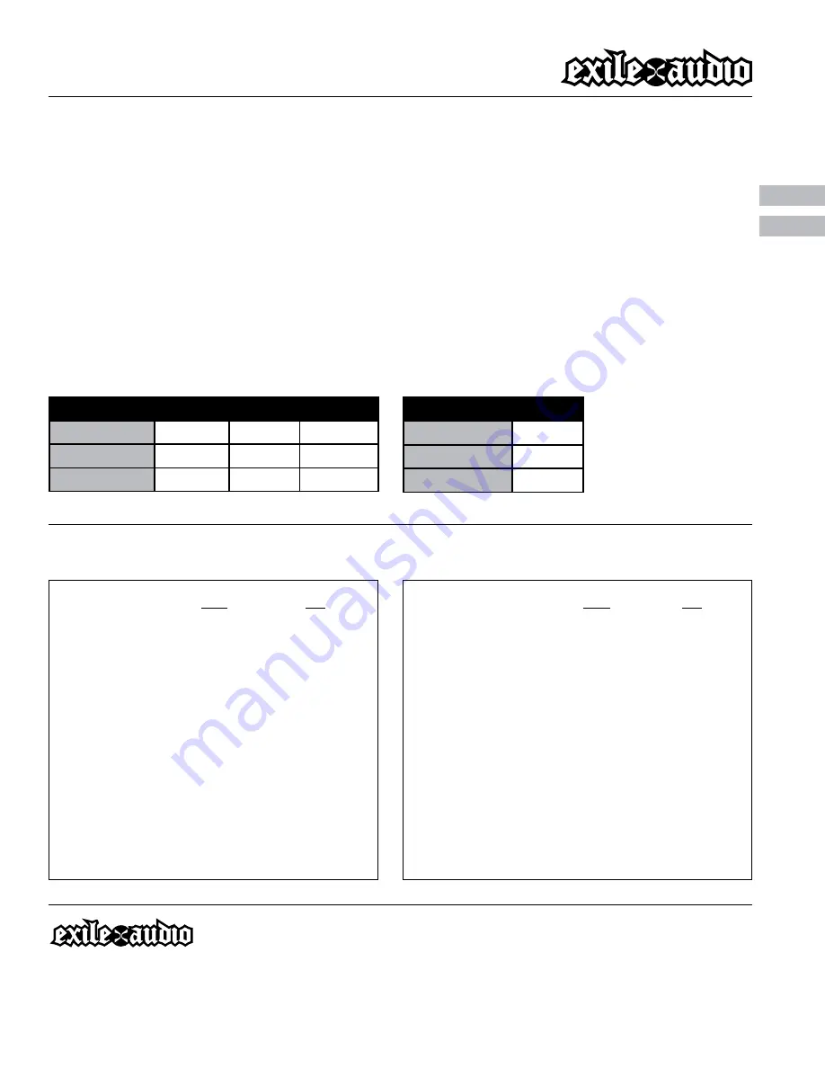 Exile Xi12 Owner'S Manual Download Page 2