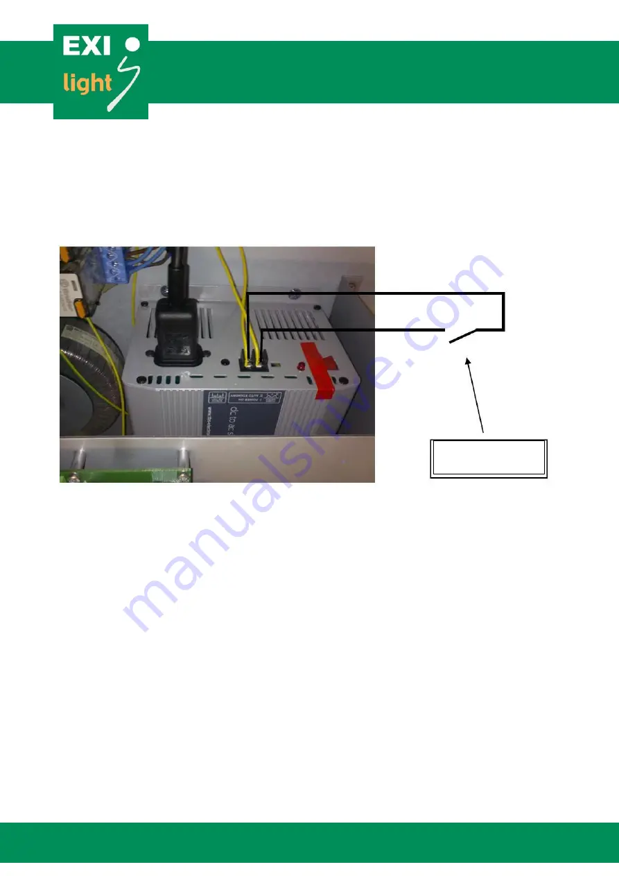 Exit Light ESC-200P Скачать руководство пользователя страница 16