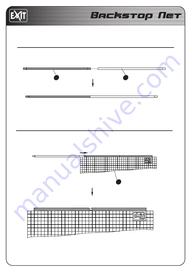 EXIT Toys Backstop Net 600 Скачать руководство пользователя страница 25