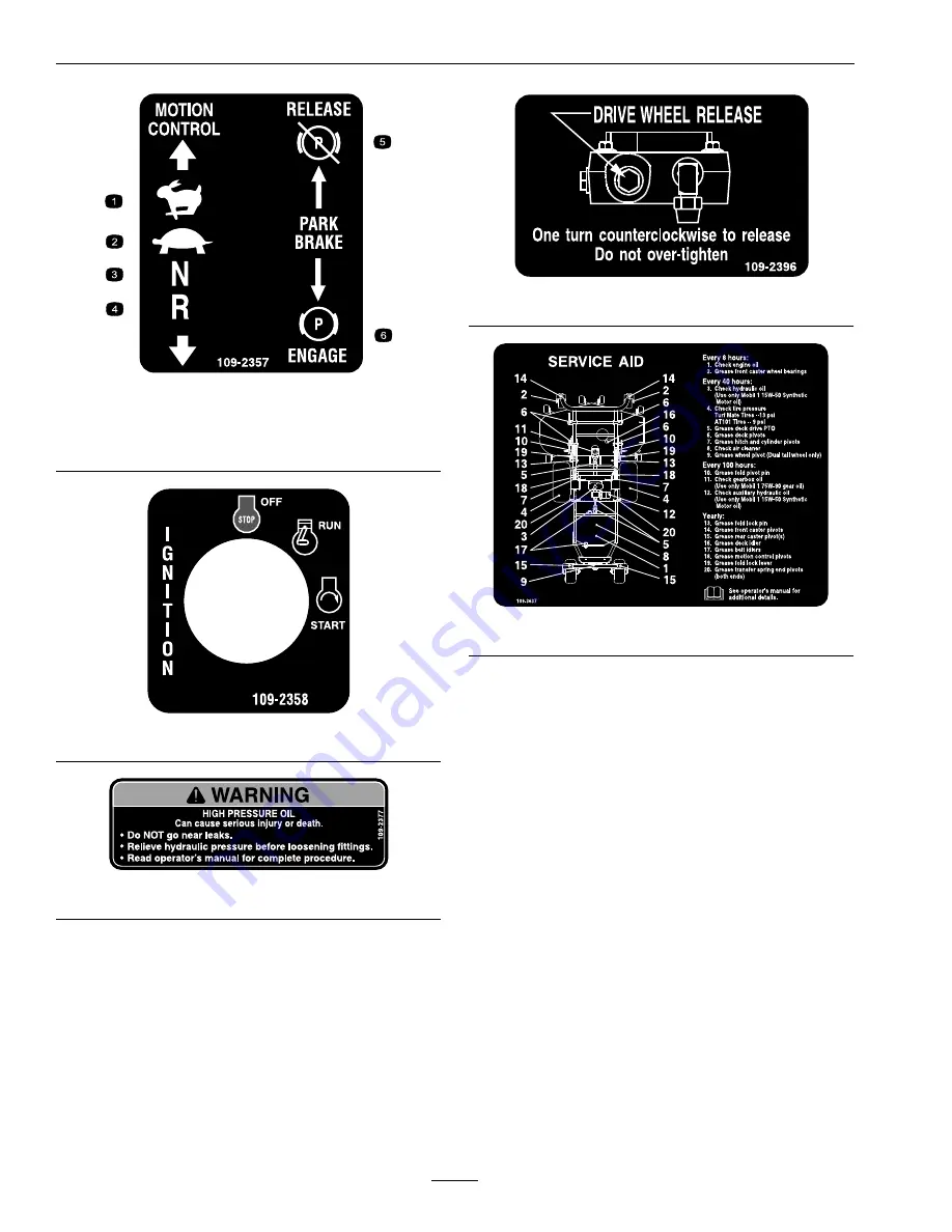 Exmark 000 & Higher Serial Nos. Скачать руководство пользователя страница 12