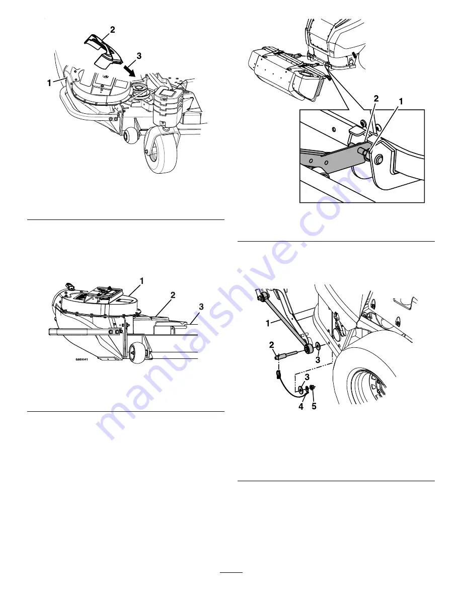 Exmark Ultravac Bagger 126-8680 Setup Instructions Download Page 5