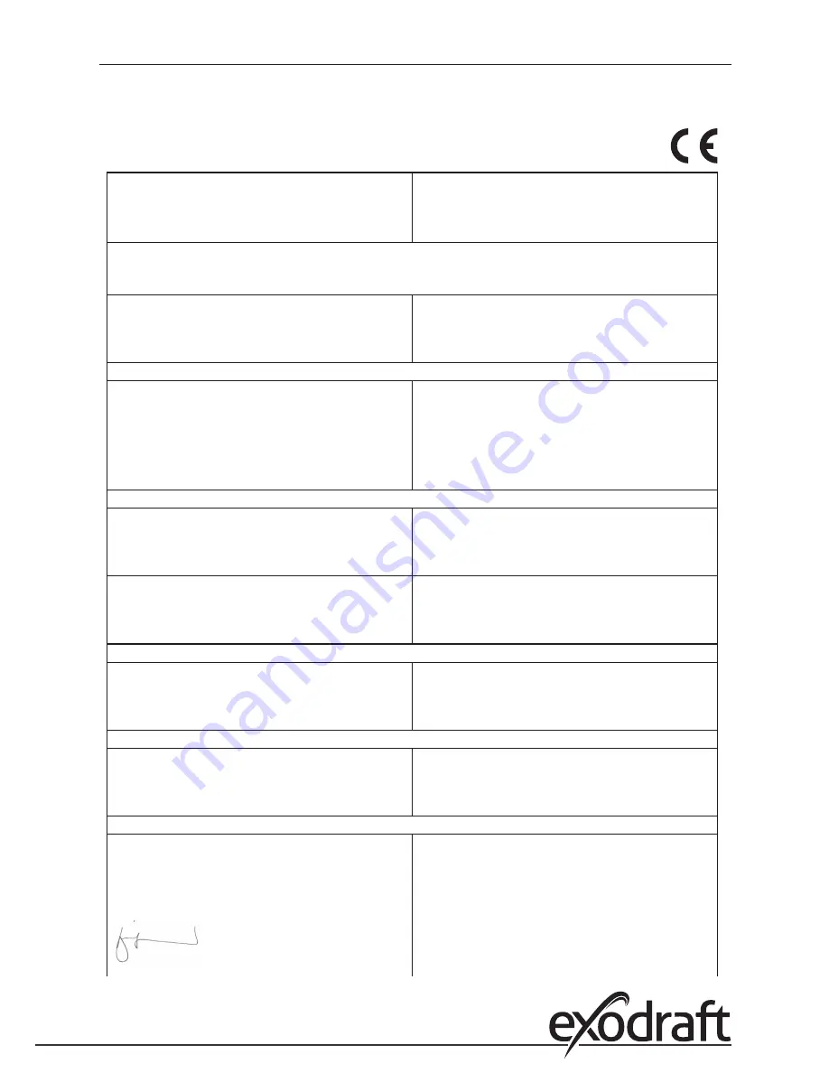 Exodraft RS009-4-1 Owner'S Manual Download Page 47