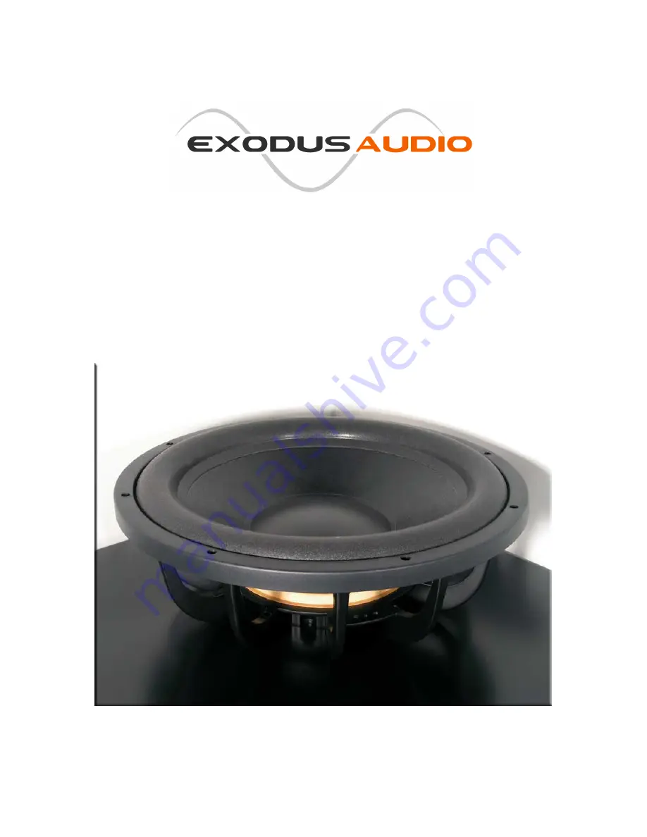 Exodus Audio EX-PR15 Скачать руководство пользователя страница 1