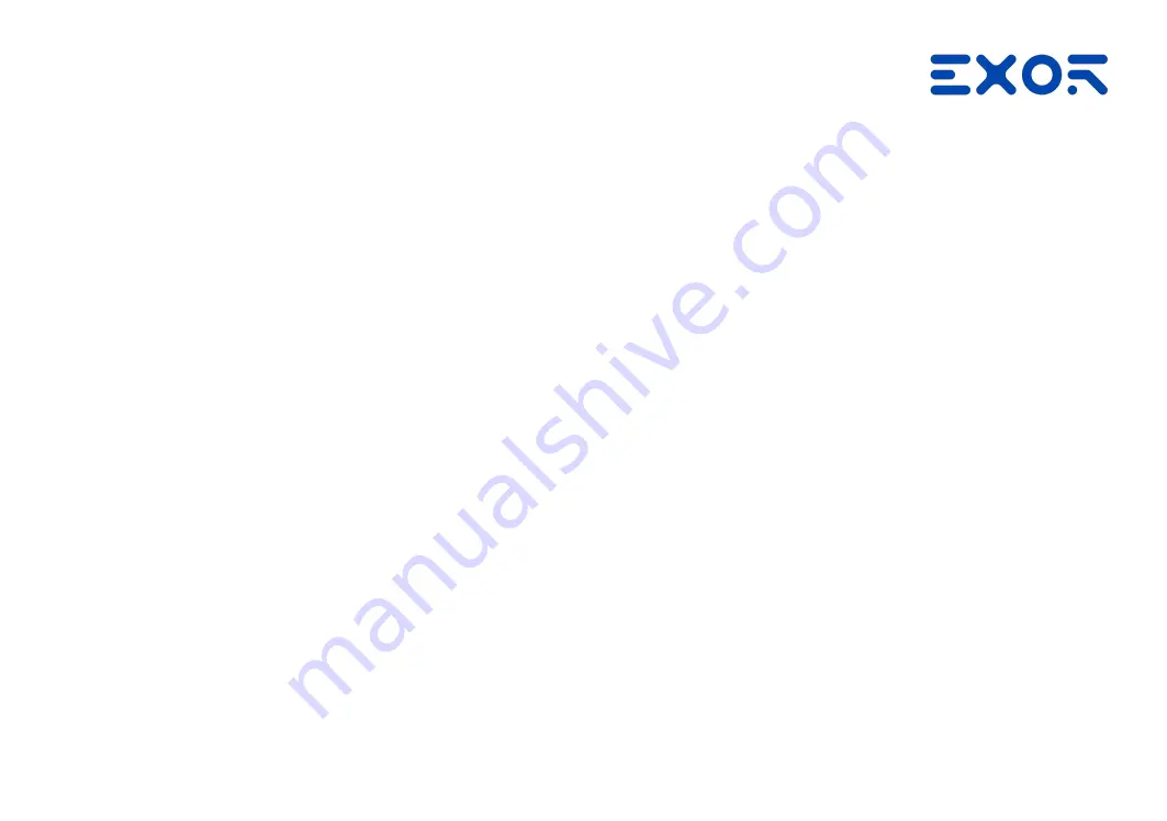 Exor eCC3800 Series User Manual Download Page 1