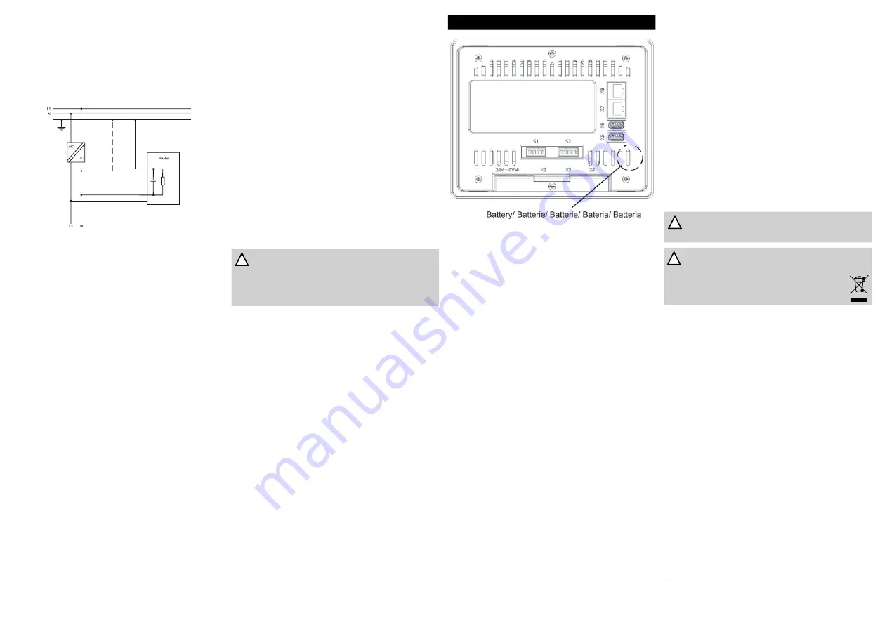 Exor eSMART107B Installation Manual Download Page 2