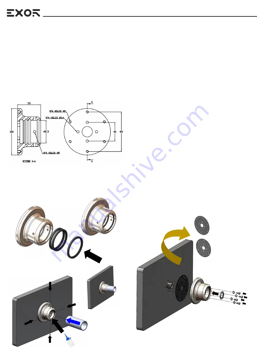 Exor JSBRU002 Installation Manual Download Page 1