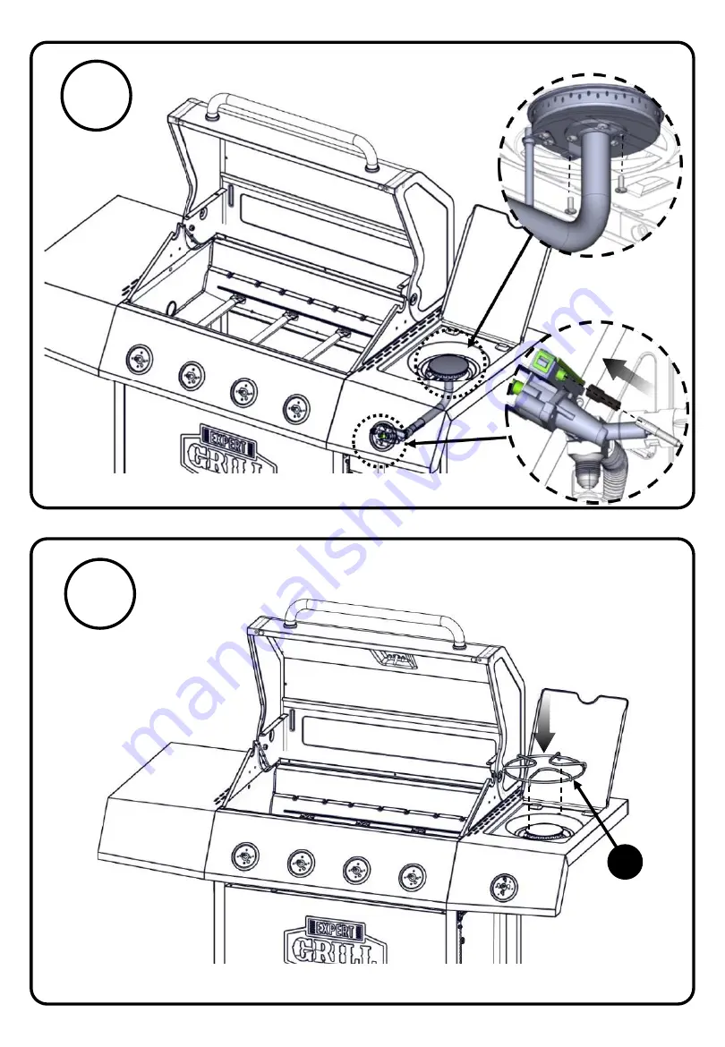 EXPERT GRILL 720-0789M Assembly Instructions Manual Download Page 13