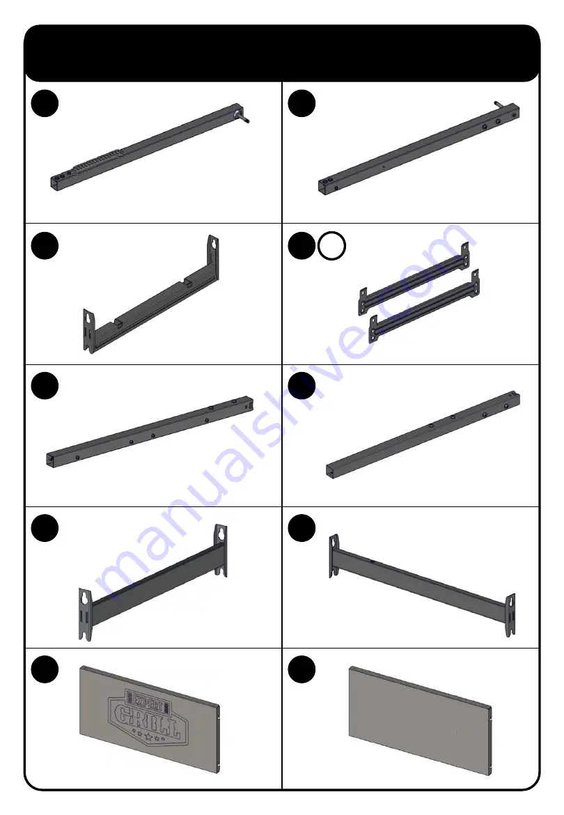 EXPERT GRILL 720-0988EC Assembly Instructions Manual Download Page 2