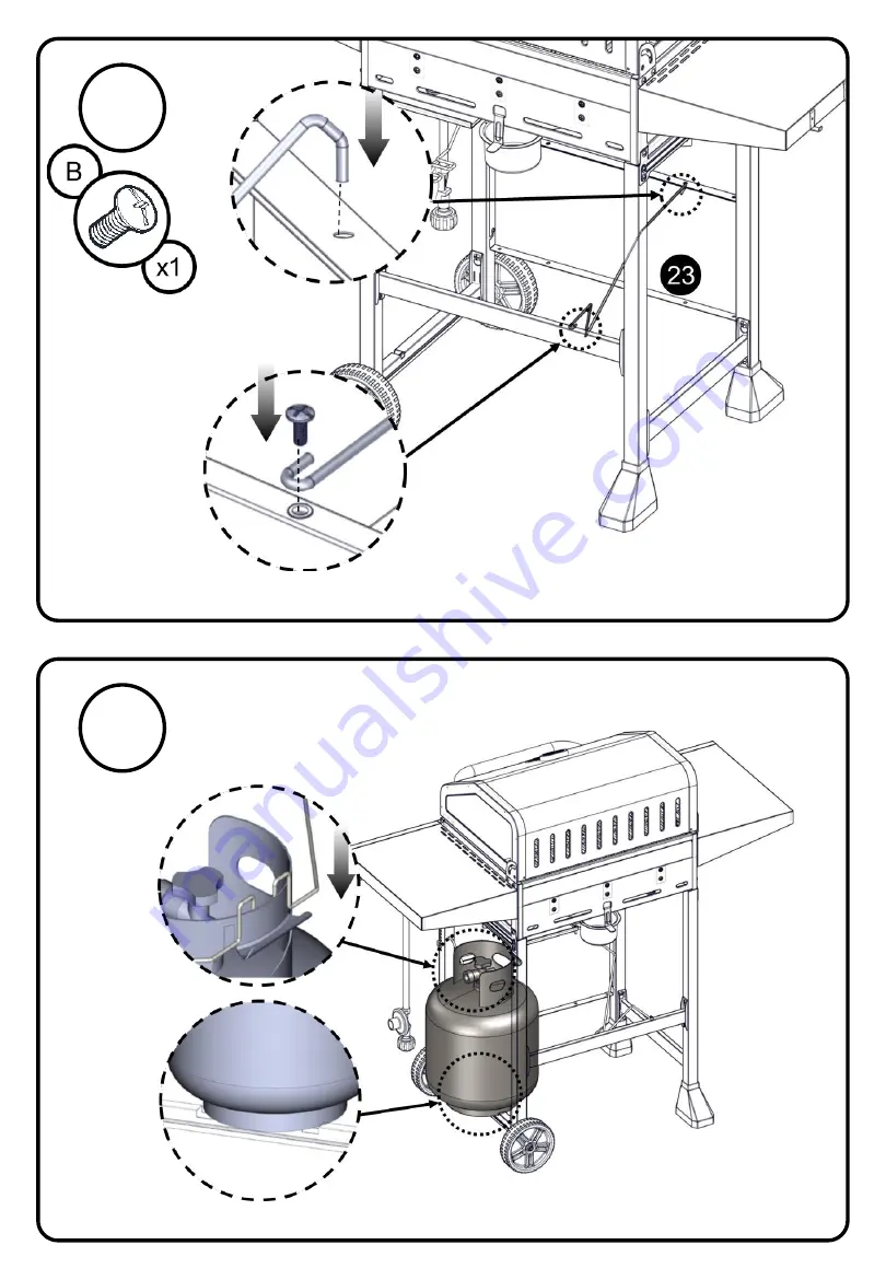 EXPERT GRILL 720-0988EC Assembly Instructions Manual Download Page 18