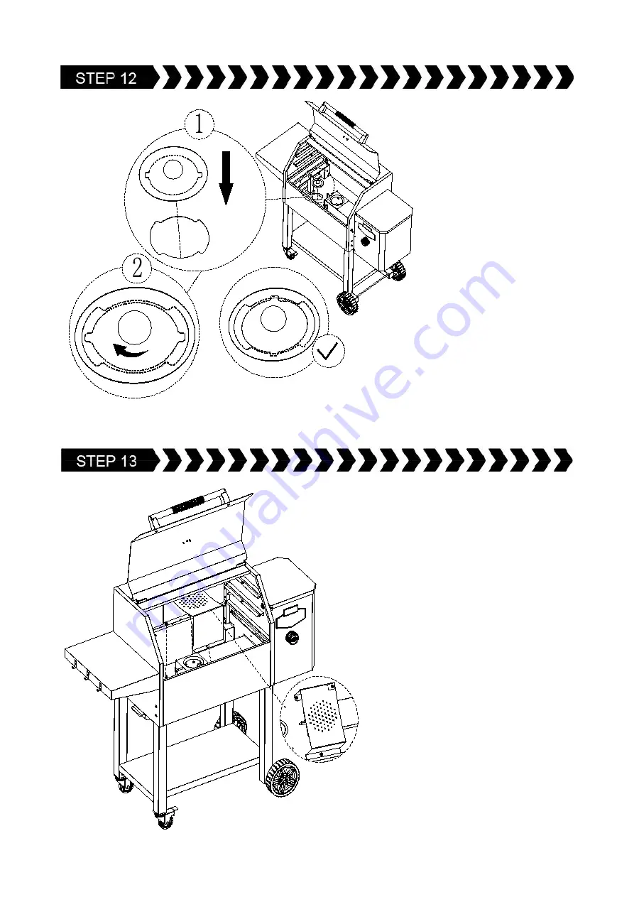 EXPERT GRILL Commodore Owner'S Manual Download Page 13