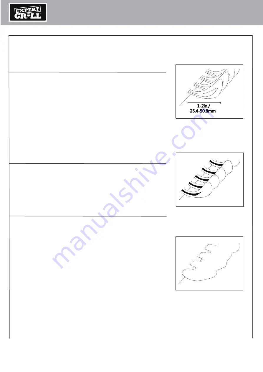 EXPERT GRILL XG17-096-034-17 Owner'S Manual Download Page 18