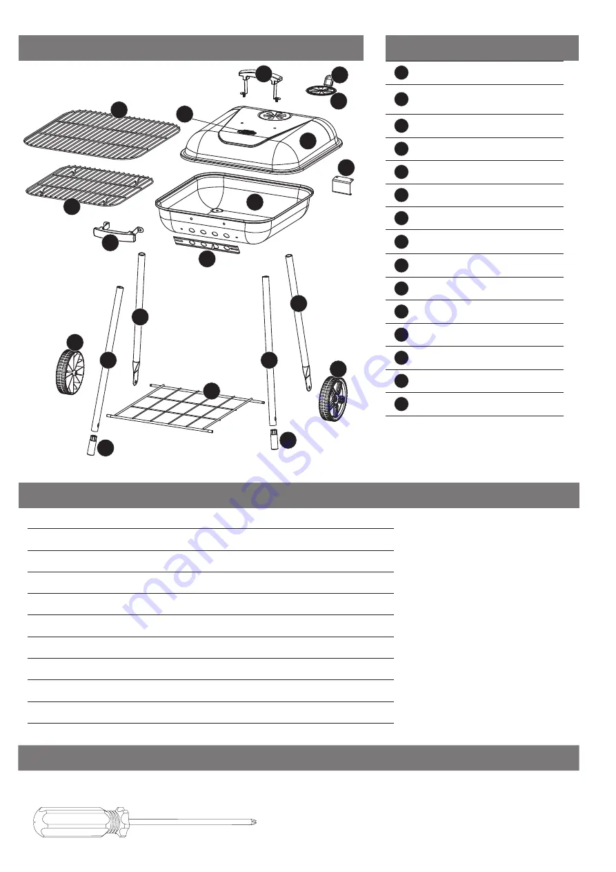 EXPERT GRILL XG19-102-001-01 Owner'S Manual Download Page 4