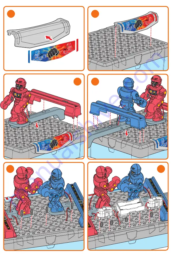 Explore Scientific RUMBLIN' ROBOTS Instructions Manual Download Page 6