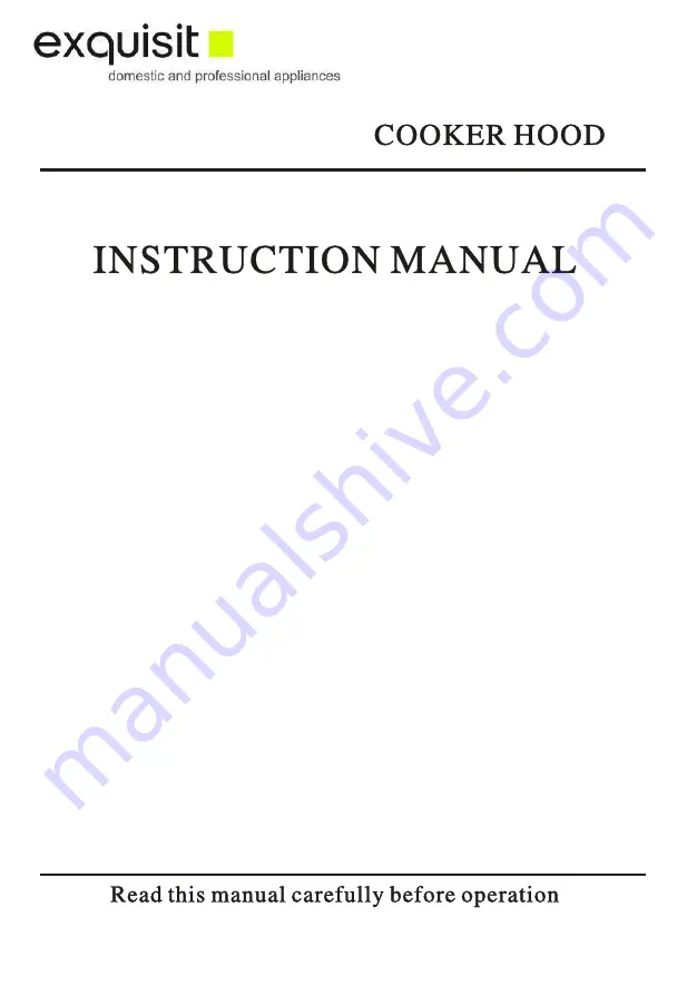 Exquisit FKH62.3INOX Instruction Manual Download Page 1