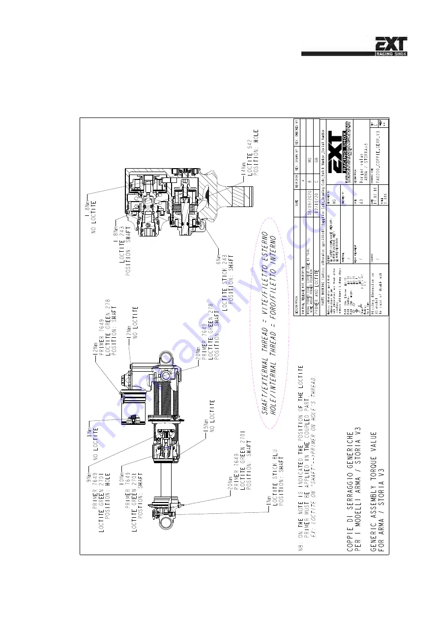 EXT Racing Shox ARMA V3 Service Manual Download Page 53