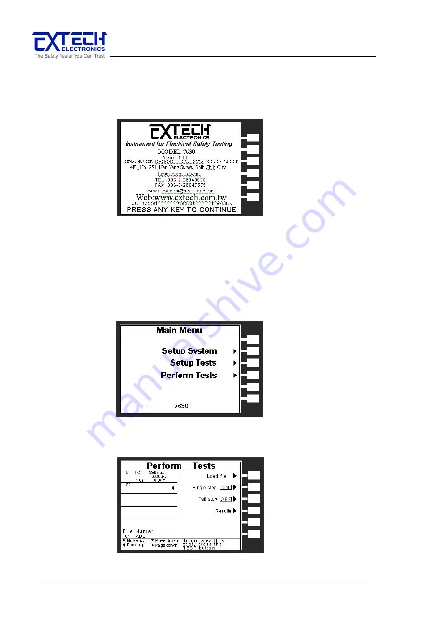 Extech Instruments 7630 Operation Manual Download Page 42