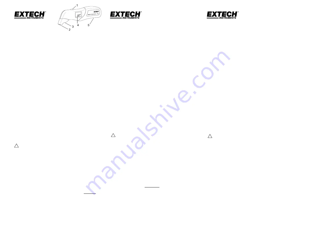 Extech Instruments AUT10 Скачать руководство пользователя страница 2