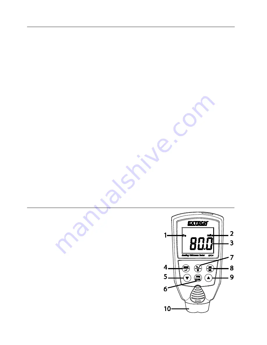 Extech Instruments CG104 Скачать руководство пользователя страница 2