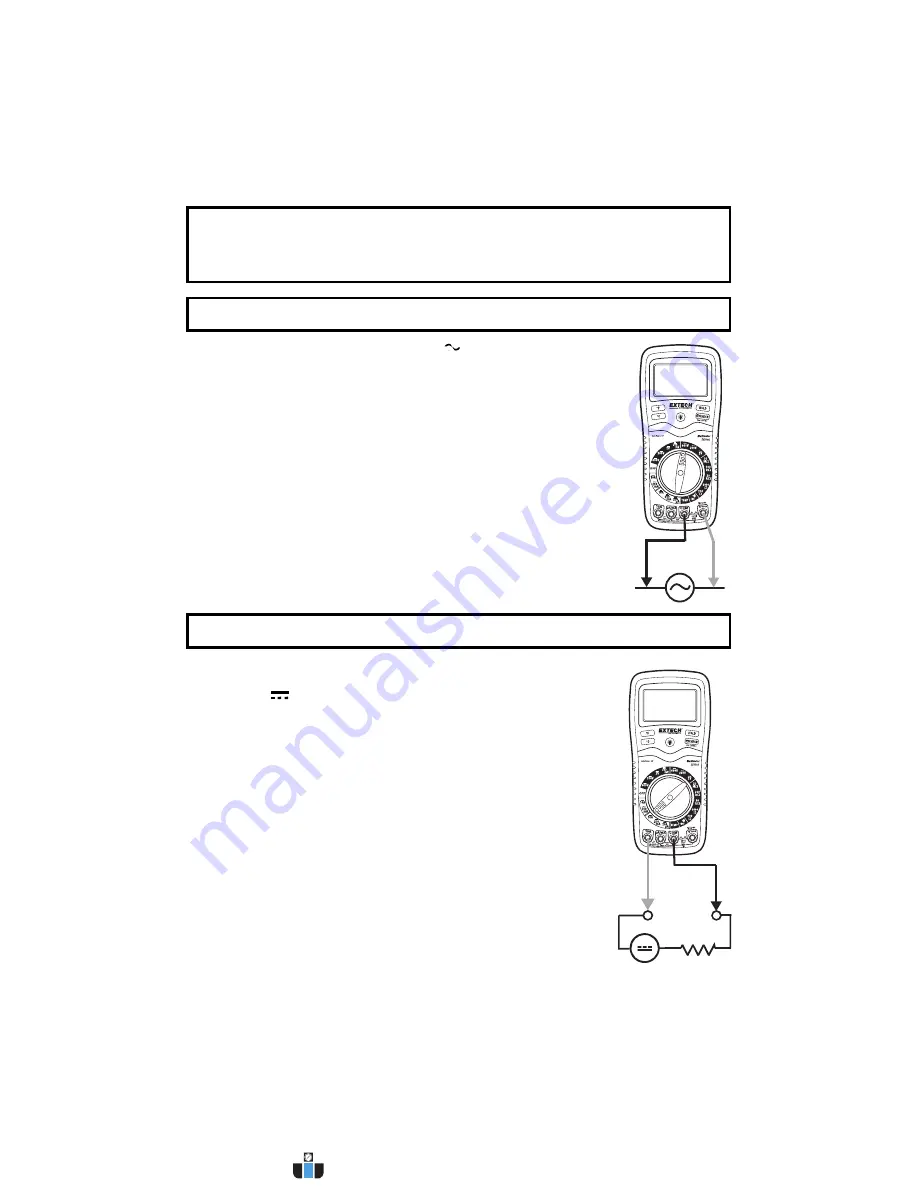 Extech Instruments EX410A User Manual Download Page 7