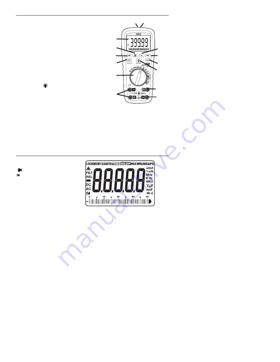 Extech Instruments EX570 User Manual Download Page 5