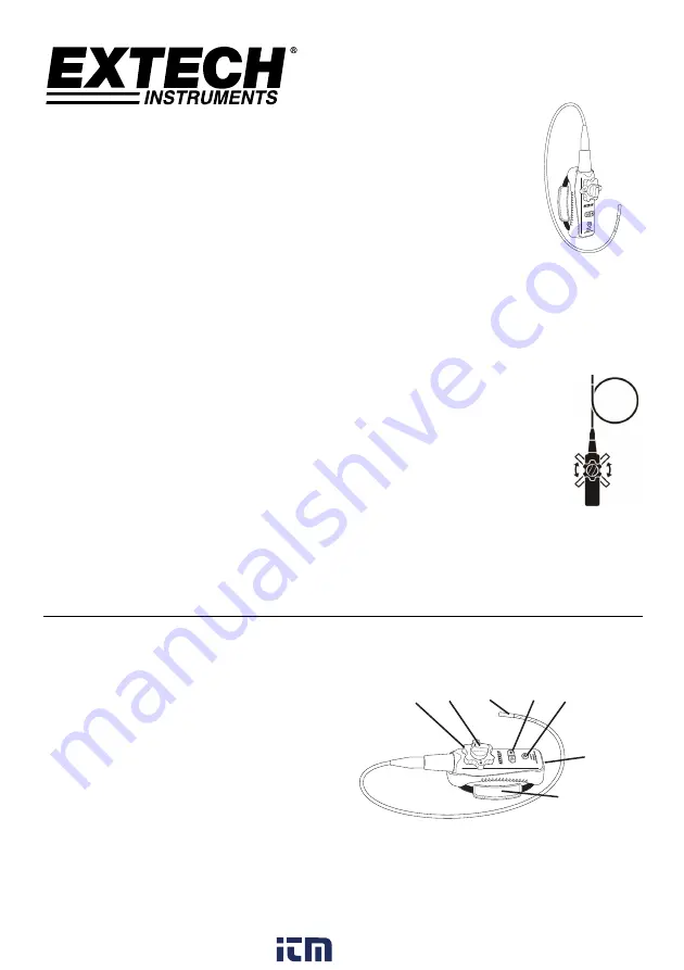 Extech Instruments HDV-WTX1L Скачать руководство пользователя страница 1