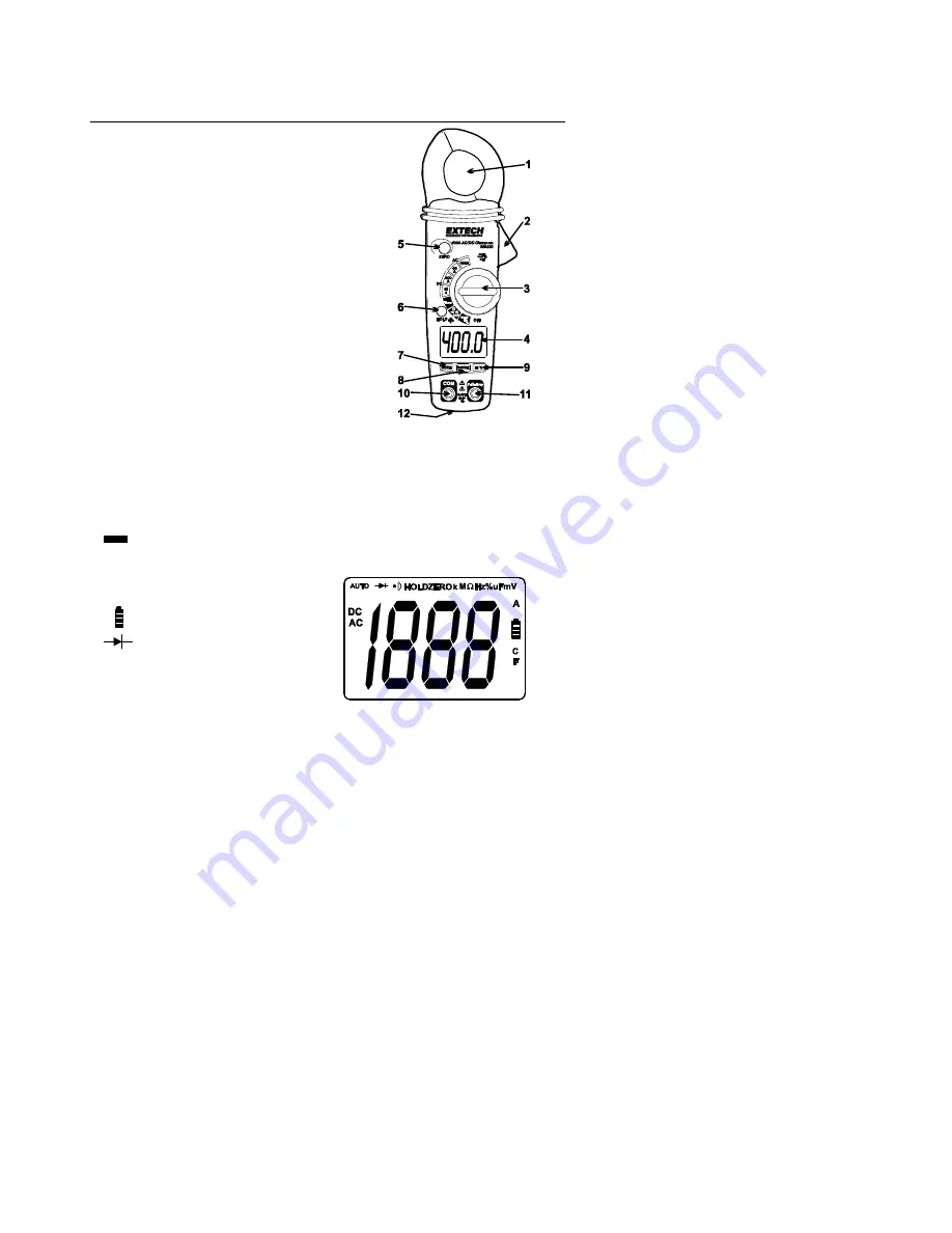 Extech Instruments MA220 Скачать руководство пользователя страница 5