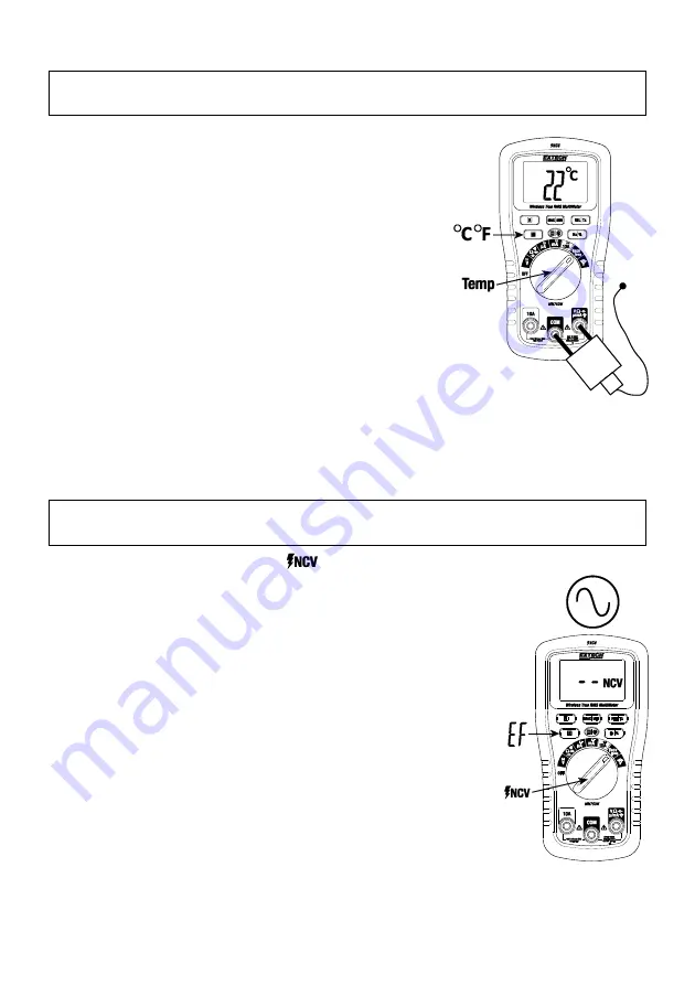 Extech Instruments MM750W User Manual Download Page 16