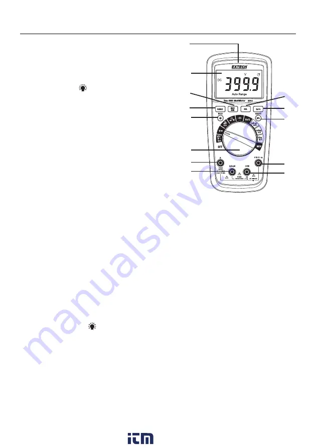 Extech Instruments MN62 User Manual Download Page 5