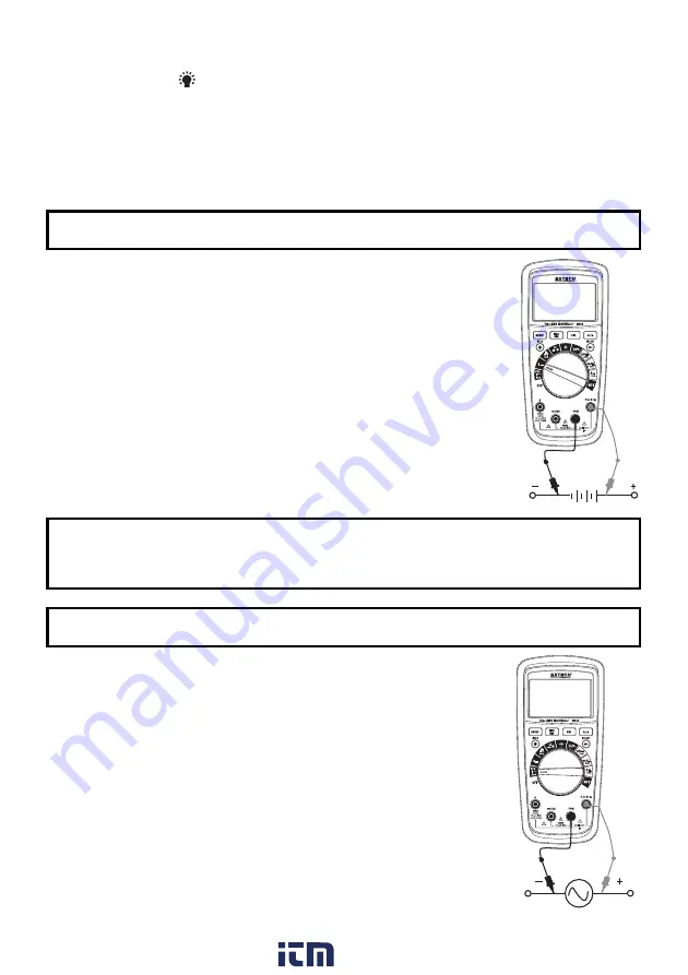 Extech Instruments MN62 User Manual Download Page 8