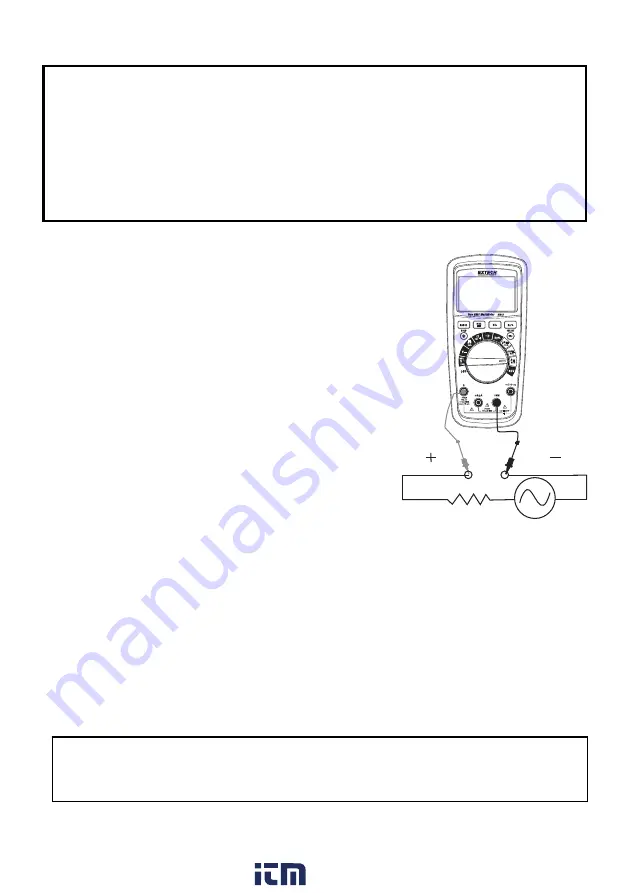 Extech Instruments MN62 User Manual Download Page 11