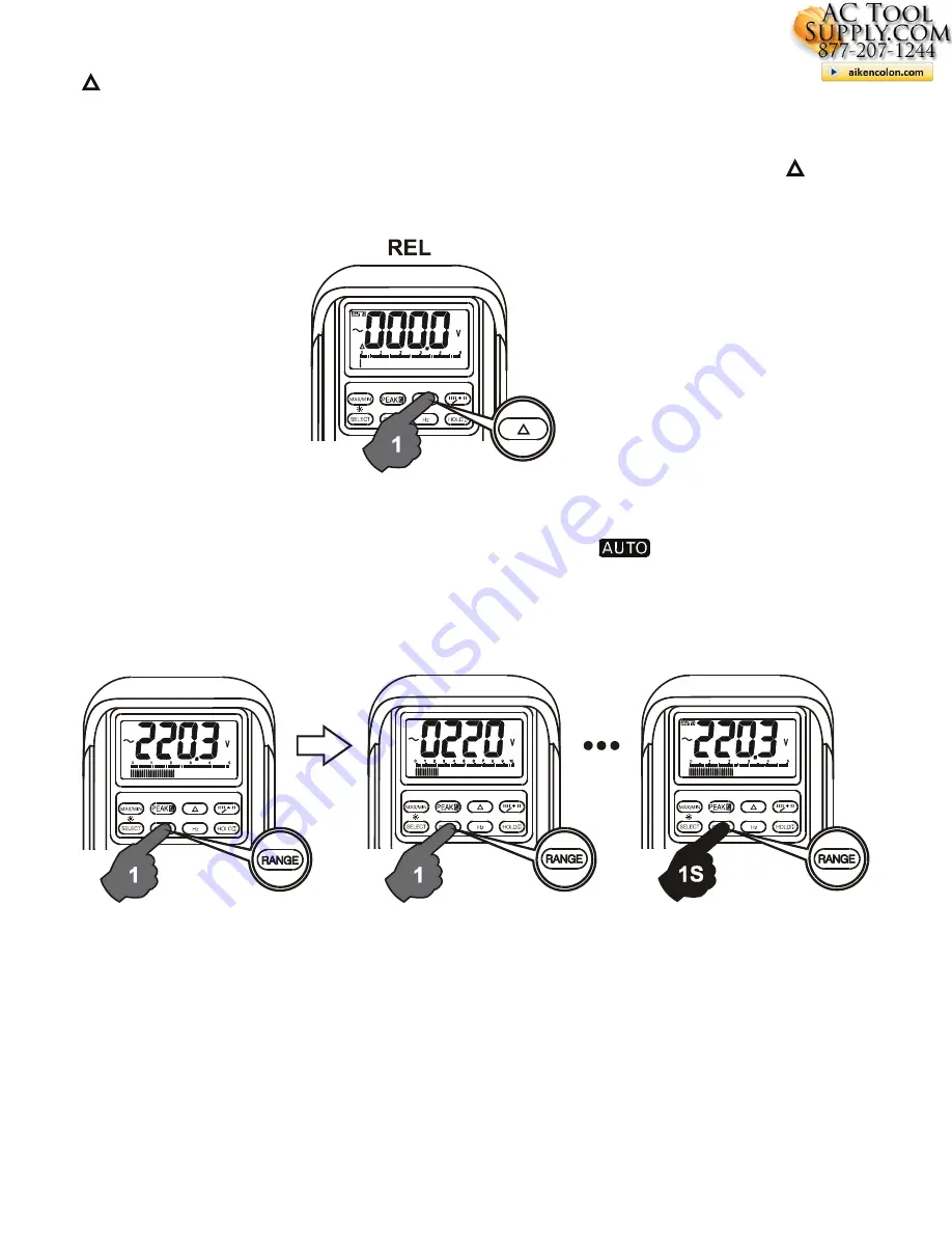 Extech Instruments MP510A User Manual Download Page 13