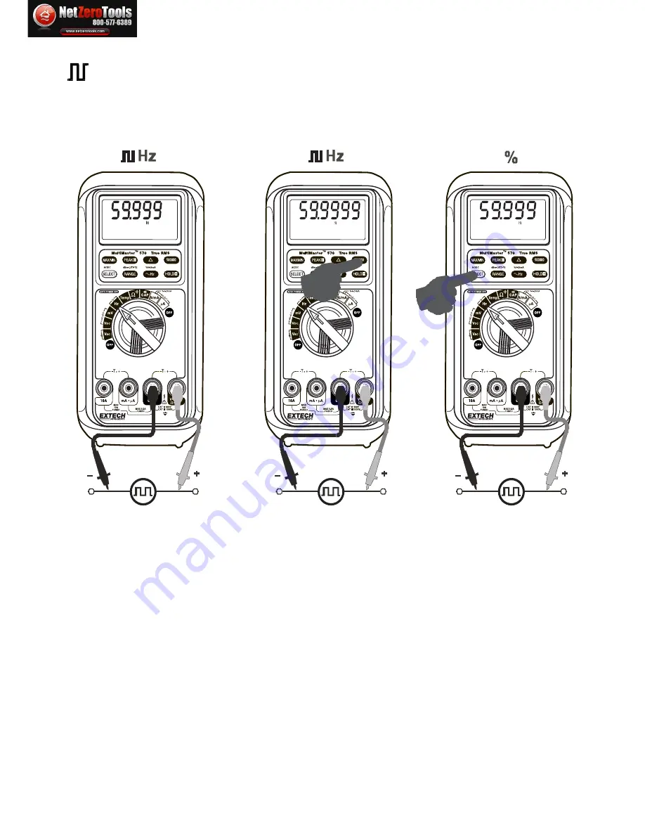 Extech Instruments MultiMaster MM560A User Manual Download Page 8