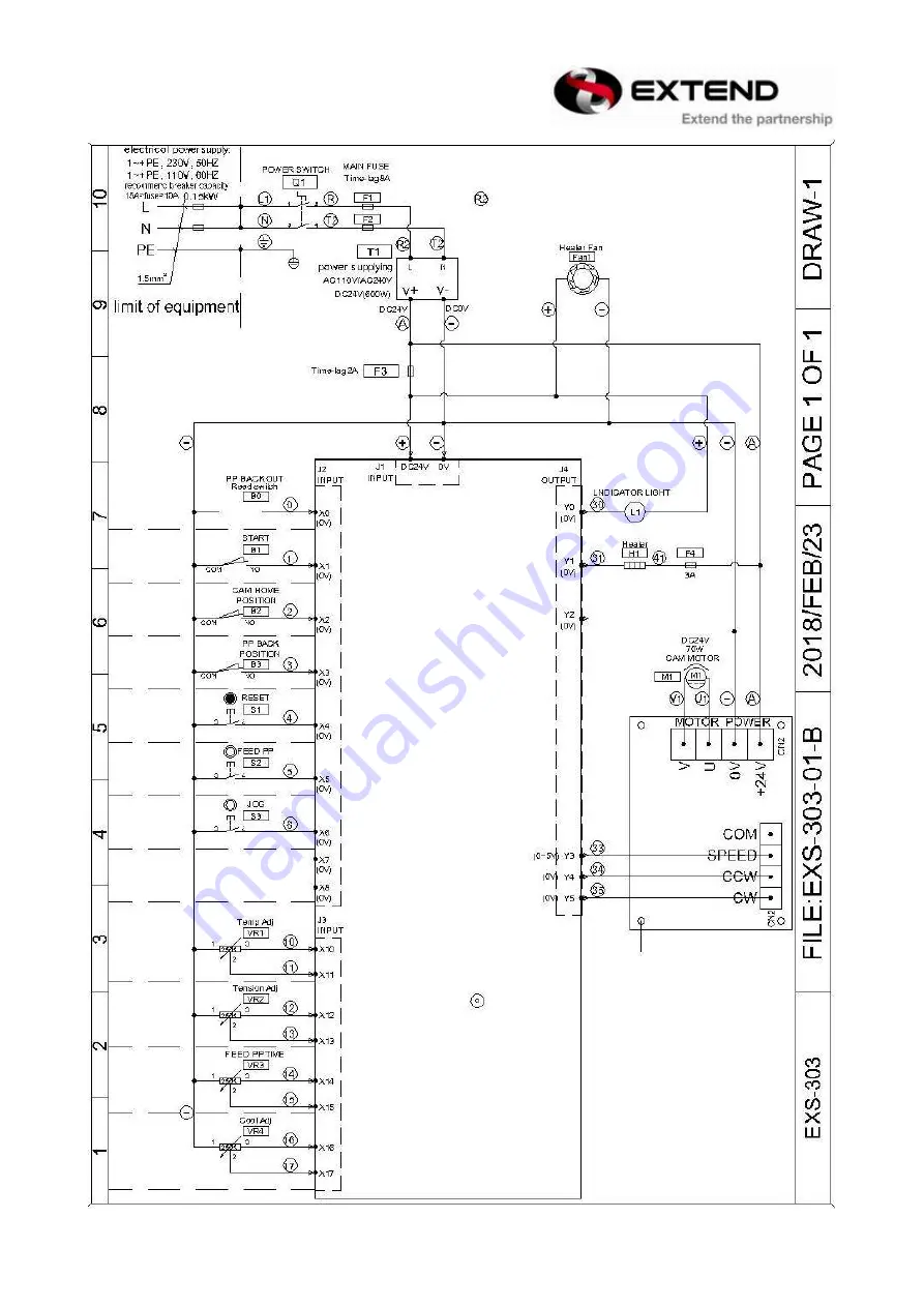 Extend EXS-303 Operation Manual Download Page 32