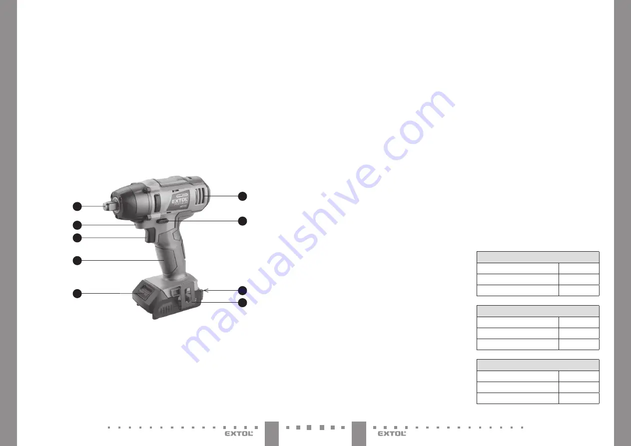 EXTOL 8791810 Скачать руководство пользователя страница 3