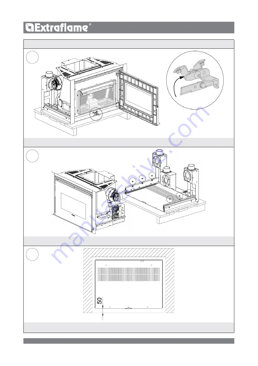 Extraflame COMFORT P70 AIR User Manual Download Page 12