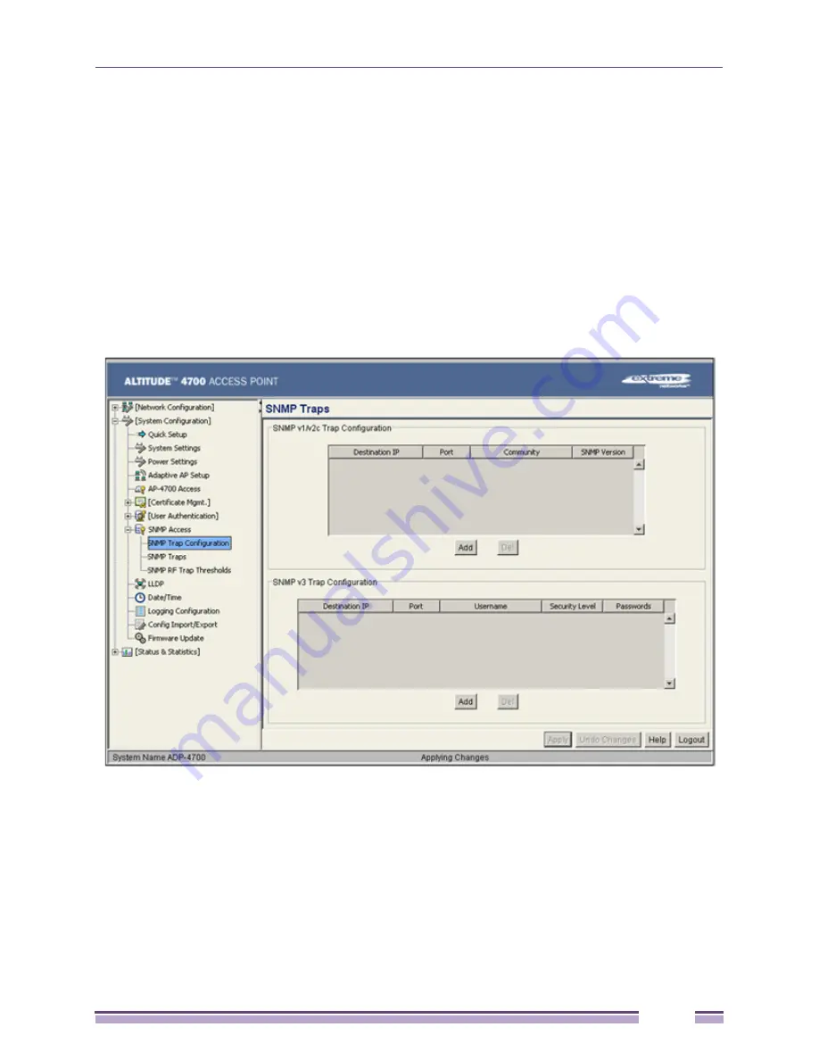 Extreme Networks Altitude 4700 Series Product Reference Manual Download Page 103