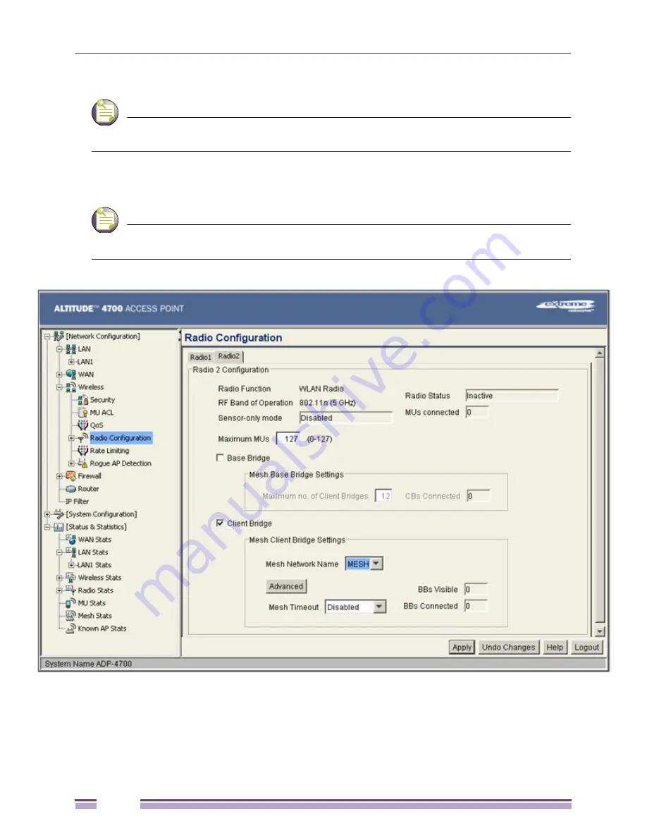 Extreme Networks Altitude 4700 Series Product Reference Manual Download Page 596